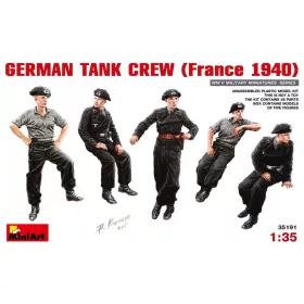   MiniArt 35191 German Tank Crew (France 1940) (1/35) Katonai figura makett