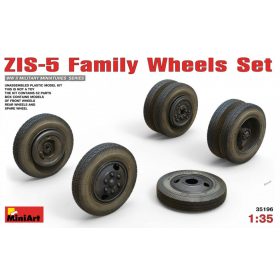 MiniArt 35196 ZIS-5 Family Wheels Set (1/35) Kerék makett