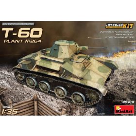   MiniArt 35219 T-60(Plant No.264,Stalingrad)InteriorKit (1/35) Harcjármű makett