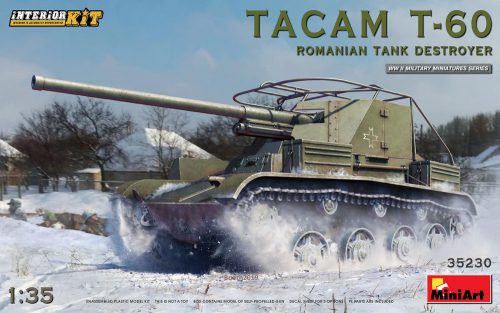 MiniArt 35230 Tacam T-60 Romanian Tank Destroyer Interior Kit (1/35) Harcjármű makett