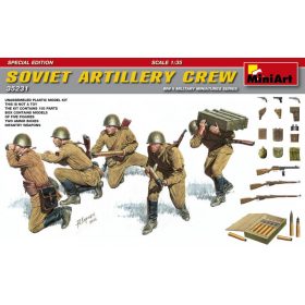   MiniArt 35231 Soviet Artillery Crew.Special Edition (1/35) Katonai figura makett