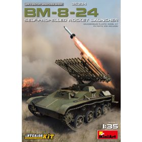   MiniArt 35234 BM-8-24 Self-Propelled Rocket Launcher Interior Kit (1/35) Harcjármű makett