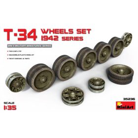   MiniArt 35236 T-34 Wheels Set 1942 Series (1/35) Lánctalp makett