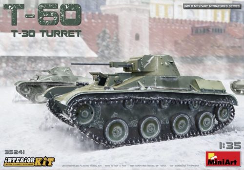 MiniArt 35241 T-60 (T-30 Turret) Interior Kit (1/35) Harcjármű makett