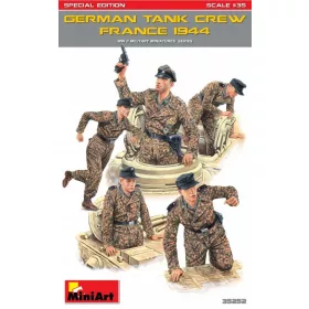   MiniArt 35252 German Tank Crew (France 1944) Special Edition (1/35) Katonai figura makett
