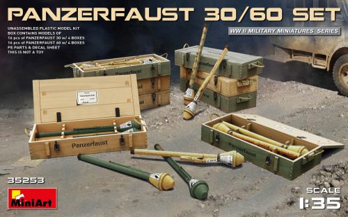 MiniArt 35253 Panzerfaust 30/60 Set (1/35) Fegyver makett