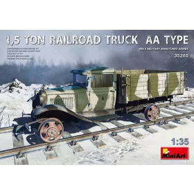   MiniArt 35265 1,5 Ton Railroad Truck AA Type (1/35) Teherautó makett