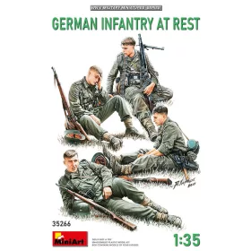   MiniArt 35266 German Infantry at Rest (1/35) Katonai figura makett