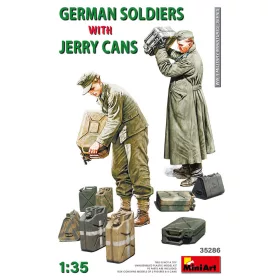   MiniArt 35286 German Soldiers w/Jerry Cans (1/35) Katonai figura makett