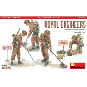   MiniArt 35292 Royal Engineers. Special Edition (1/35) Katonai figura makett
