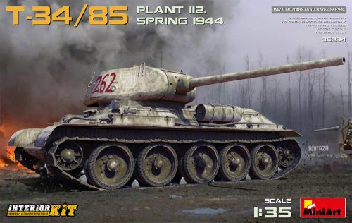 MiniArt 35294 T-34-85 Plant 112. Spring 1944. Interior Kit (1/35) Harcjármű makett