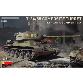   MiniArt 35306 T-34-85 Composite Turret. 112 Plant. Summer 1944 (1/35) Harcjármű makett