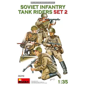   MiniArt 35310 Soviet Infantry Tank Riders Set 2 (1/35) Katonai figura makett