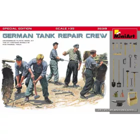   MiniArt 35319 German Tank Repair Crew. Special Edition (1/35) Katonai figura makett