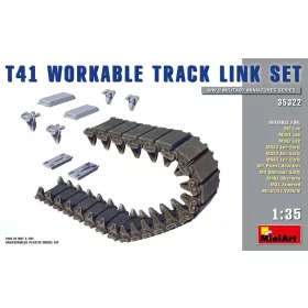   MiniArt 35322 T41 workable track link set (1/35) Lánctalp makett