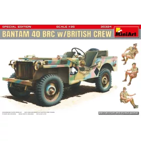   MiniArt 35324 Bantam 40 BRC W/British Crew. Special Edition (1/35) Személyautó makett