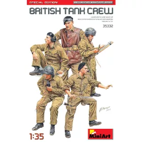  MiniArt 35332 British Tank Crew. Special Edition (1/35) Katonai figura makett