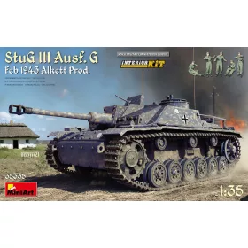   MiniArt 35335 StuG III Ausf. G Feb 1943 Alkett Prod. Interior Kit (1/35) Harcjármű makett