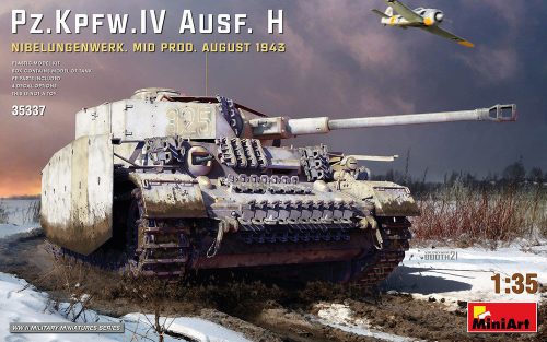 MiniArt 35337 Pz.Kpfw.IV Ausf. H Nibelungenwerk. Mid Prod. (August 1943) (1/35) Harcjármű makett