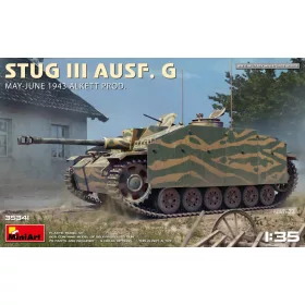   MiniArt 35341 1/35 Stug III Ausf. G May-June 1943 Alkett Prod. (1/35) Harcjármű makett
