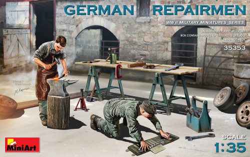 MiniArt 35353 German Repairmen (1/35) Katonai figura makett