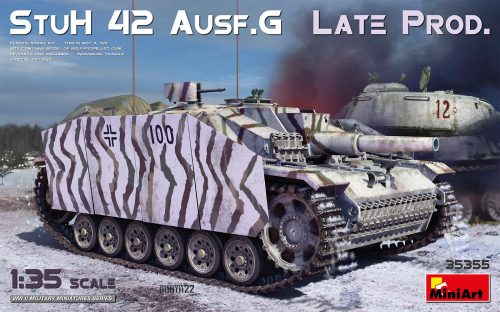 MiniArt 35355 StuH 42 Ausf. G Late Prod (1/35) Harcjármű makett