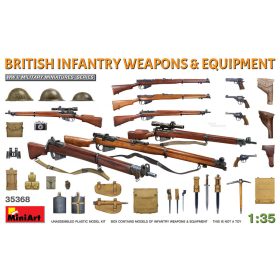   MiniArt 35368 British Infantry Weapons & Equipment (1/35) Fegyver makett