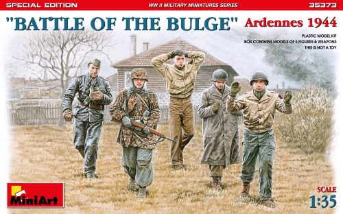 MiniArt 35373 Battle of the Bulge. Ardennes 1944. Special Edition (1/35) Katonai figura makett