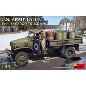   MiniArt 35380 U.S. Army G7107 4X4 1,5T Cargo Truck (1/35) Teherautó makett