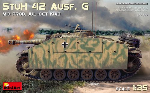 MiniArt 35385 Stuh 42 Ausf. G Mid Prod (Jul-Oct 1943) (1/35) Harcjármű makett