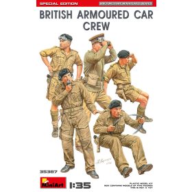   MiniArt 35387 British Armoured Car Crew.Special Edition (1/35) Katonai figura makett