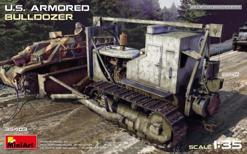 MiniArt 35403 U.S. Armored Bulldozer (1/35) Bútor makett