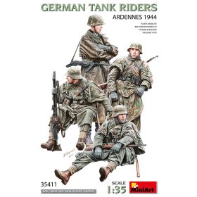   MiniArt 35411 German Tank Riders Ardennes 1944 1/35 figura makett