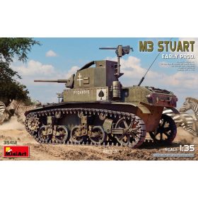   MiniArt 35412 1/35 M3 Stuart Early Prod. (1/35) Harcjármű makett