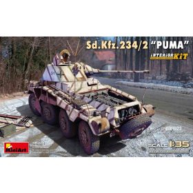   MiniArt 35414 1:35 Sd.Kfz.234/2 “Puma”. Interior Kit (1/35) Harcjármű makett