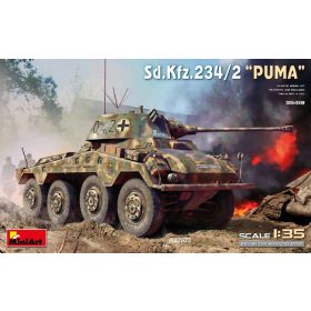   MiniArt 35419 1:35 Sd.Kfz.234/2 “Puma" (1/35) Harcjármű makett