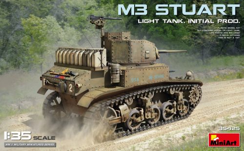 MiniArt 35425 1/35 MM3 Stuart Light Tank. Initial Prod. - Miniart (1/35) Harcjármű makett