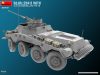 MiniArt 35431 Sd.Kfz.234/3 with 2cm Schwebelafette 38 (1/35) Harcjármű makett