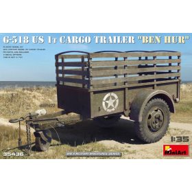   MiniArt 35436 G-518 Us 1T Cargo Trailer Ben Hur (1/35) Utánfutó makett