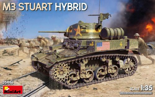 MiniArt 35446 M3 STUART HYBRID (1/35) Harcjármű makett