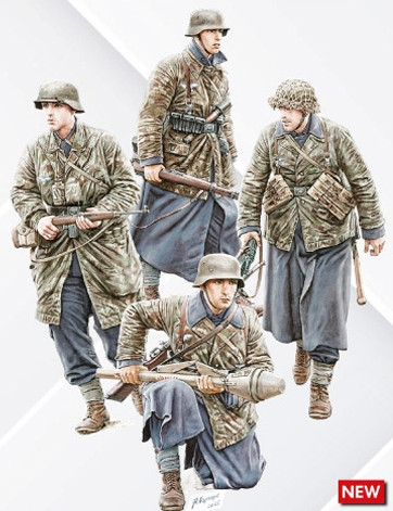 MiniArt 35479 Luftwaffe Field Regiment Ardennes 1944-45 (1/35) Katonai figura makett
