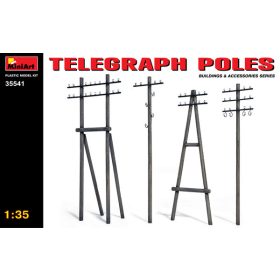 MiniArt 35541 Telegraph poles 1/35 makett