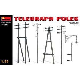 MiniArt 35541A Telegraph Poles (1/35) Távíróoszlop makett