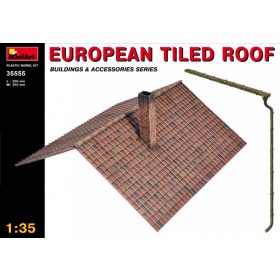 MiniArt 35555 European Tiled Roof (1/35) Tető makett