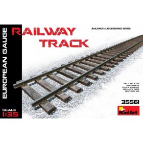   MiniArt 35561 Railway Track (European Gauge) (1/35) Sín makett