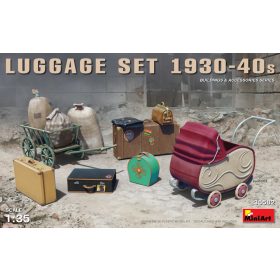 MiniArt 35582 Luggage Set 1930-40s (1/35) Poggyász makett