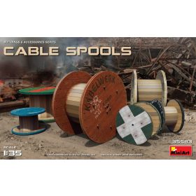 MiniArt 35583 Cable Spools (1/35) Kábeldob makett