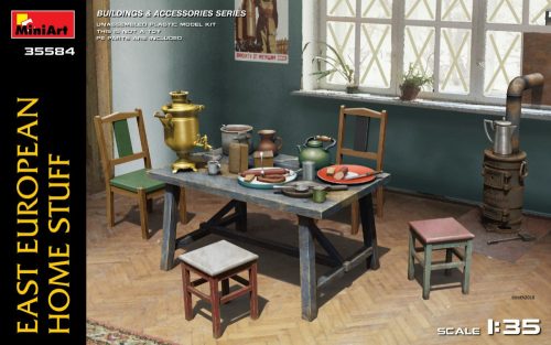 MiniArt 35584 East European Home Stuff (1/35) Bútor makett