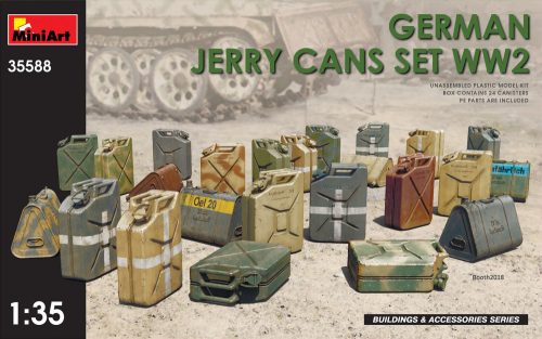 MiniArt 35588 German Jerry Cans Set WW2 (1/35) Kanna makett