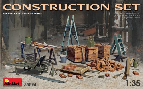 MiniArt 35594 Construction Set (1/35) Szerszám makett